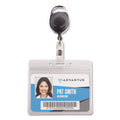 Resealable Badge Holder Combo with Badge Reel