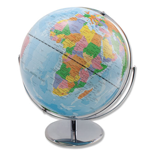 12-Inch Globe with Blue Oceans