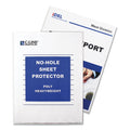 No-Hole Polypropylene Sheet Protectors