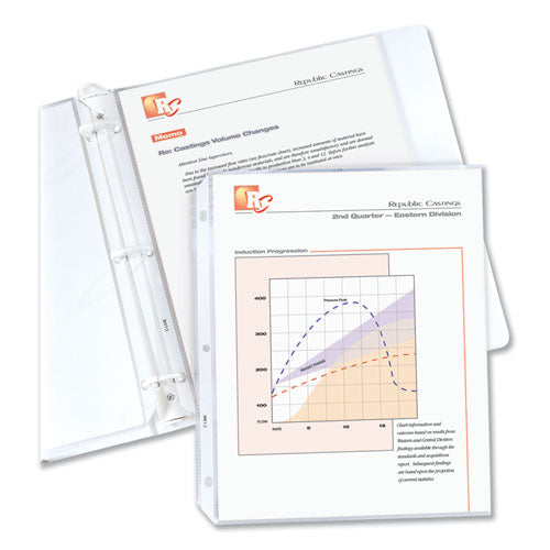 Standard Weight Polypropylene Sheet Protectors