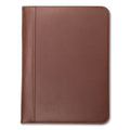Contrast Stitch Leather Padfolio