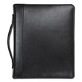 Leather Multi-Ring Zippered Portfolio