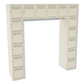 Sixteen Box Compartments and Coat Bar