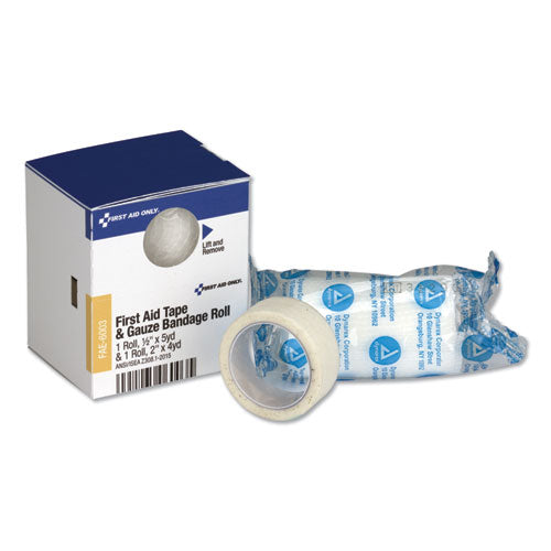 SmartCompliance First Aid Tape/Gauze Roll Combo