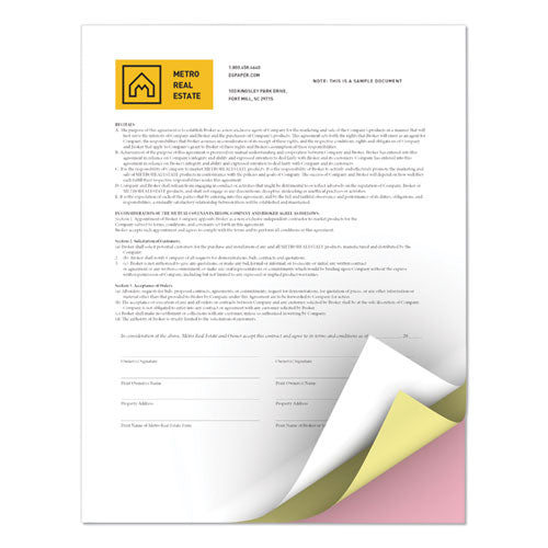 Revolution Carbonless 3-Part Paper