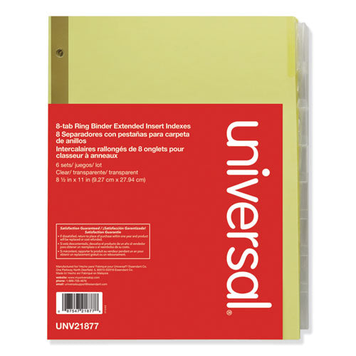 Deluxe Extended Insertable Tab Indexes
