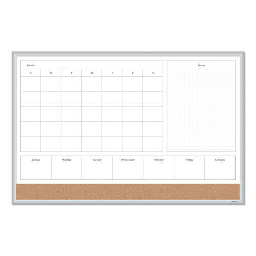 4N1 Magnetic Dry Erase Combo Board