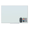 Floating Glass Dry Erase Board