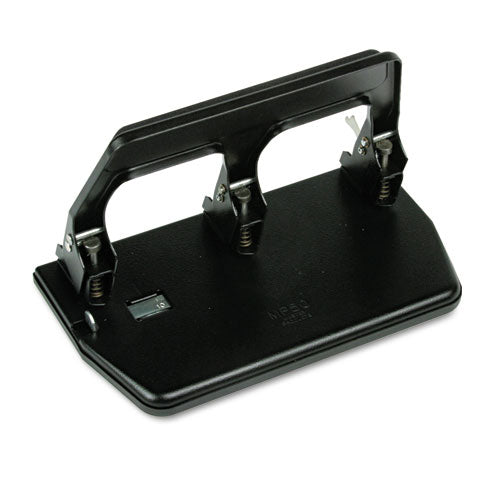 40-Sheet Heavy-Duty Three-Hole Punch with Gel Padded Handle