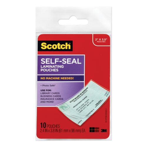 Self-Sealing Laminating Pouches