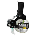 MAX Packaging Tape with Pistol Grip Dispenser