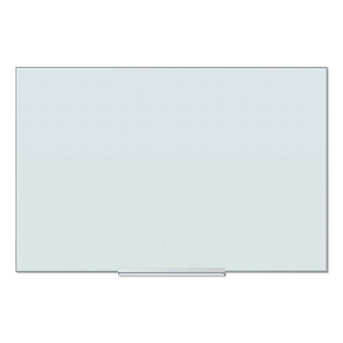 Floating Glass Ghost Grid Dry Erase Board