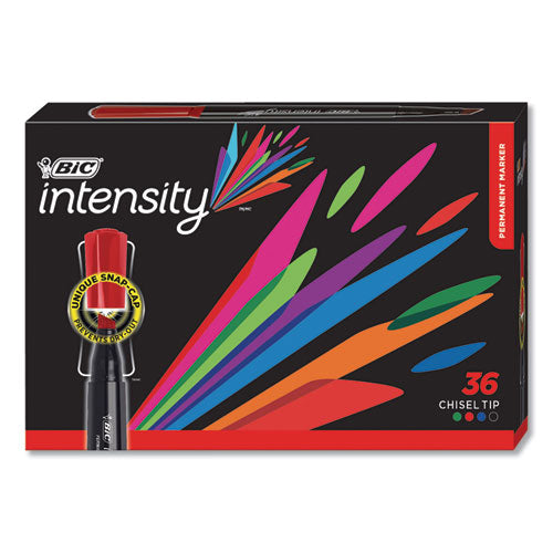 Intensity Chisel Tip Permanent Marker Value Pack