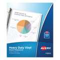 Heavy Duty Vinyl Sheet Protector Value Pack