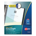 Heavyweight Easy Load Non-Glare Sheet Protector Value Pack