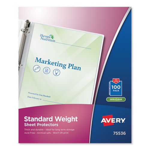 Standard Weight Sheet Protector