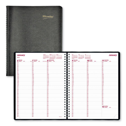 Essential Collection Weekly Appointment Book in Columnar Format