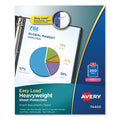 Heavyweight Easy Load Diamond Clear Sheet Protector