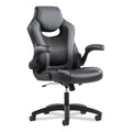 9-One-One High-Back Racing Style Chair with Flip-Up Arms