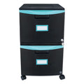 Two-Drawer Mobile Filing Cabinet