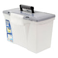 Portable Letter/Legal Filebox with Organizer Lid