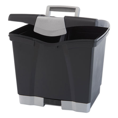 Portable File Box with Drawer