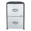Mobile Filing Cabinet with Metal Siding