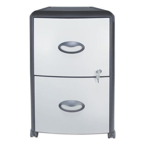 Mobile Filing Cabinet with Metal Siding