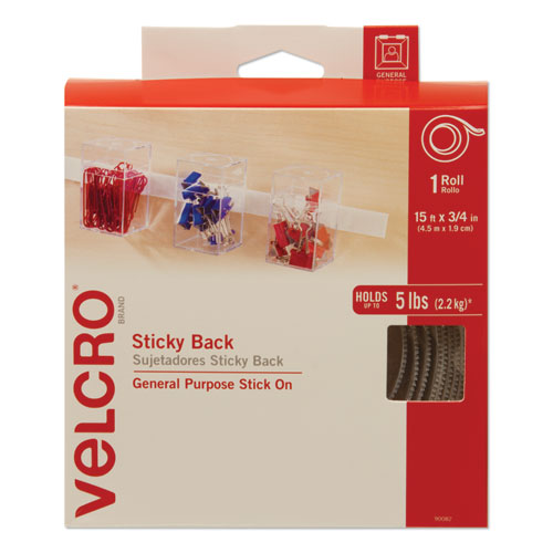 Sticky-Back Fasteners with Dispenser