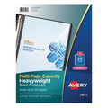Multi-Page Capacity Heavyweight Diamond Clear Sheet Protector
