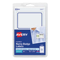 Flexible Adhesive Name Badge Labels