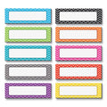 Chevron Labels Magnetic Accents