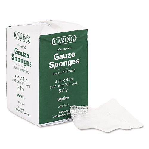 Caring Woven Gauze Sponges