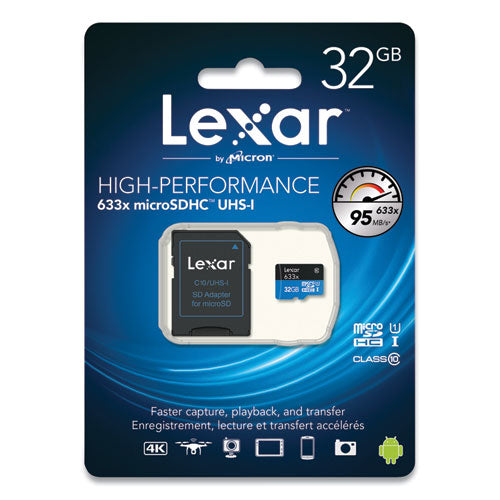 microSDHC Memory Card with SD Adapter