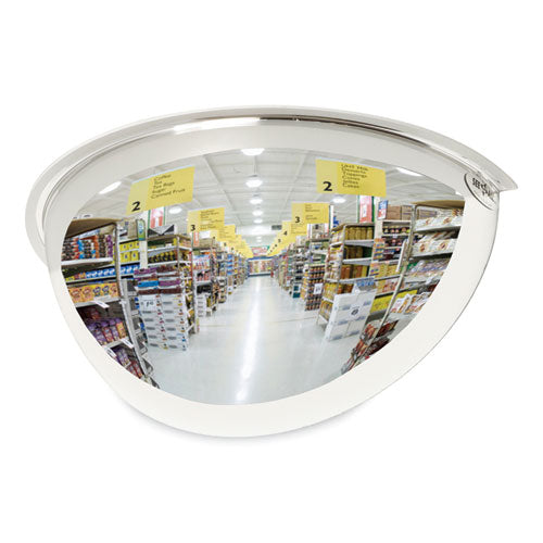 Half-Dome Convex Security Mirror