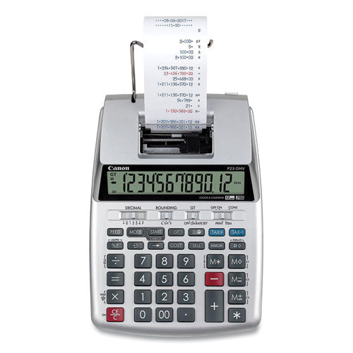 P23-DHV-3 12-Digit Desktop Calculator