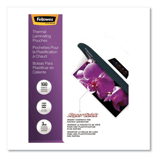 SuperQuick Thermal Laminating Pouches