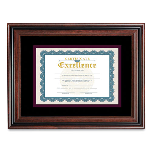 Document Frame with Mat