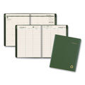 Recycled Weekly Vertical-Column Format Appointment Book