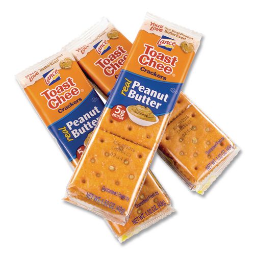 Toast Chee Peanut Butter Cracker Sandwiches