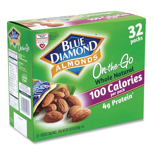 Whole Natural Almonds On-the-Go