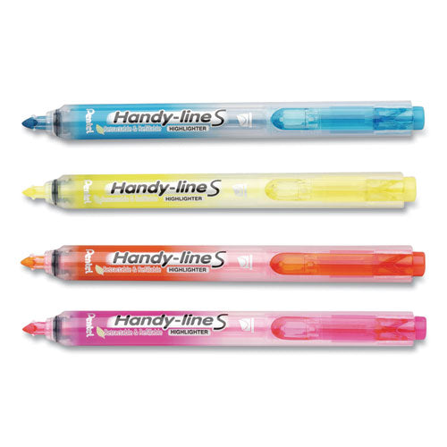 Ultra-Slim Handy-line S Retractable/Refillable Highlighters