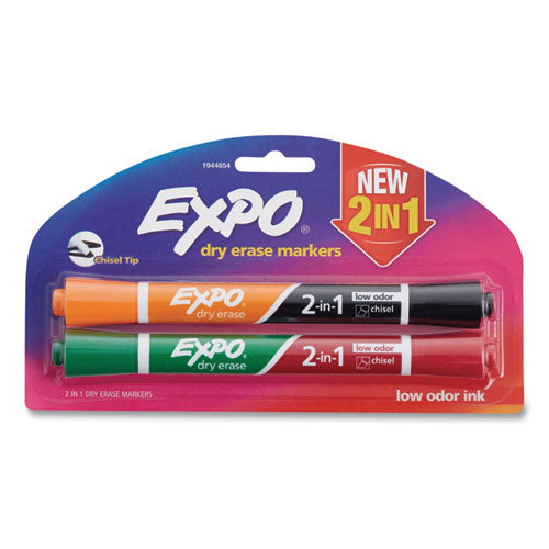 2-in-1 Dry Erase Markers