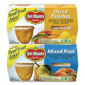 Diced Peaches and Mixed Fruit Cups