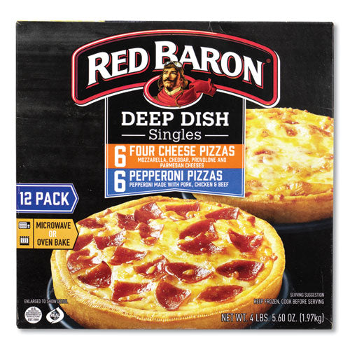 Deep Dish Pizza Singles Variety Pack