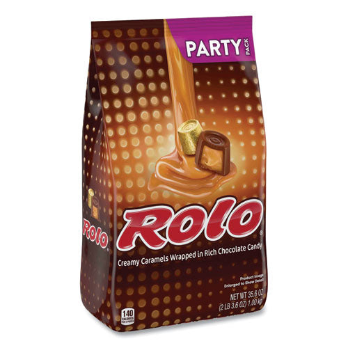 Party Pack Creamy Caramels Wrapped in Rich Chocolate Candy