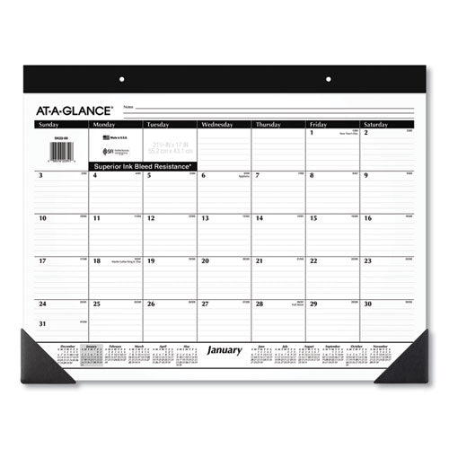 Monthly Refillable Desk Pad