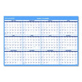 Horizontal Reversible/Erasable Wall Planner