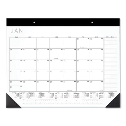 Contemporary Monthly Desk Pad