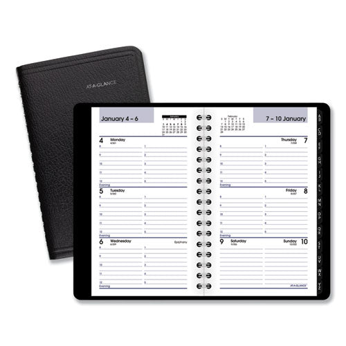 DayMinder Weekly Pocket Appointment Book with Telephone/Address Section